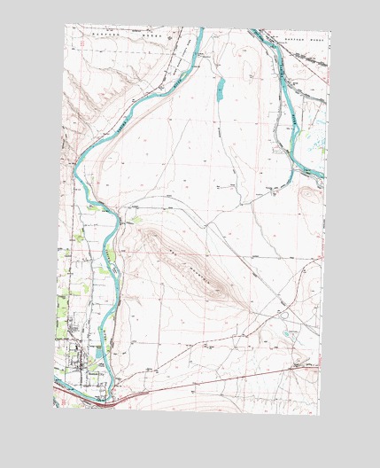 Benton City, WA USGS Topographic Map