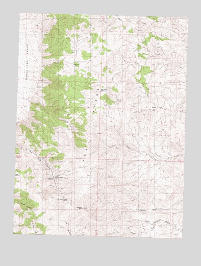 Pah-Rum Peak, NV USGS Topographic Map