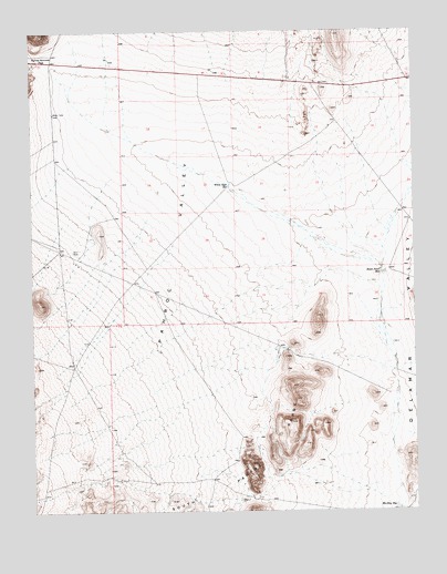 Pahroc Summit Pass, NV USGS Topographic Map