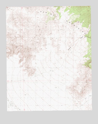 Pahrump NE, NV USGS Topographic Map