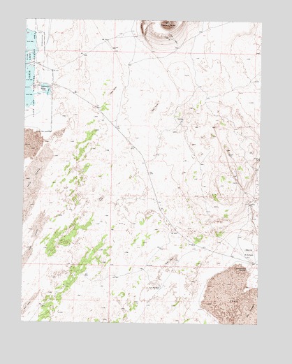 Pahvant Butte South, UT USGS Topographic Map