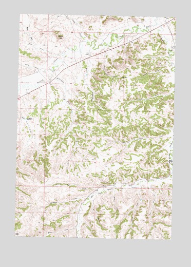 Painted Hill, MT USGS Topographic Map