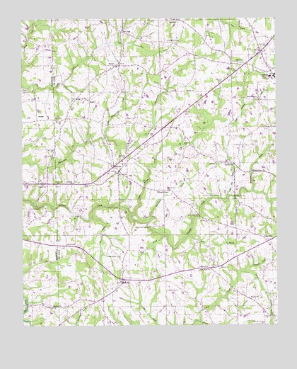 Painter, AL USGS Topographic Map
