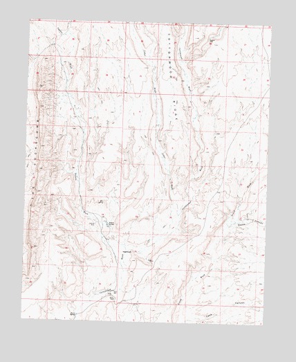 Pakoon Springs, AZ USGS Topographic Map