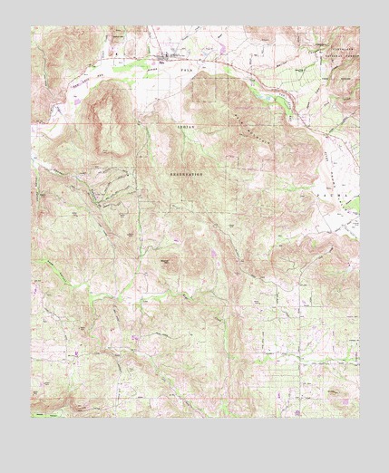 Pala, CA USGS Topographic Map