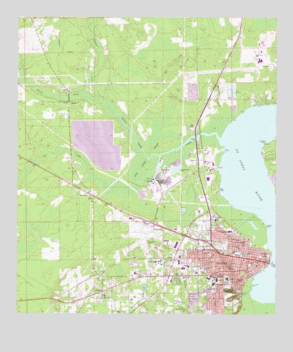 Palatka, FL USGS Topographic Map
