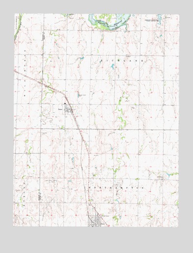 Palco, KS USGS Topographic Map