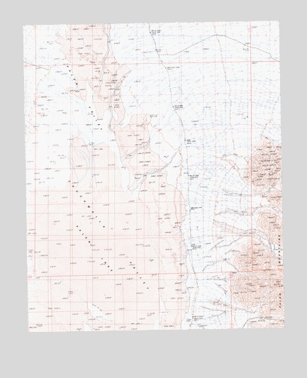 Palen Lake, CA USGS Topographic Map