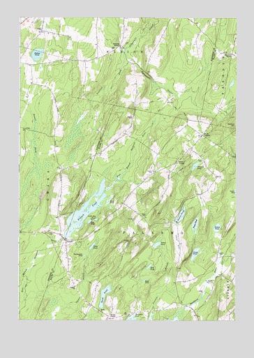 Palermo, ME USGS Topographic Map
