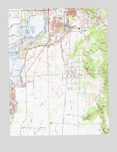 Palermo, CA USGS Topographic Map