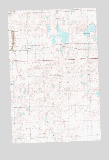 Palermo, ND USGS Topographic Map