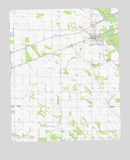 Palestine, AR USGS Topographic Map