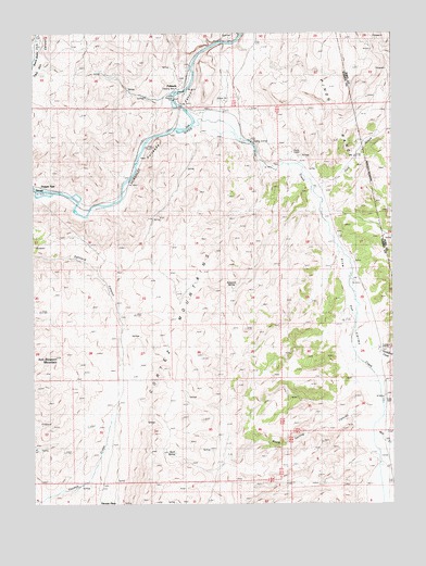 Palisade, NV USGS Topographic Map