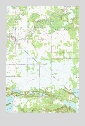 Palisade, MN USGS Topographic Map