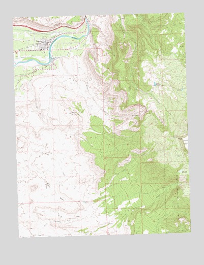 Palisade, CO USGS Topographic Map