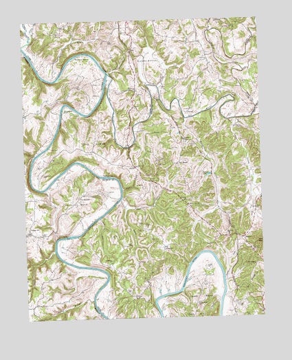 Palmer, KY USGS Topographic Map