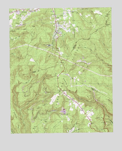 Palmer, TN USGS Topographic Map