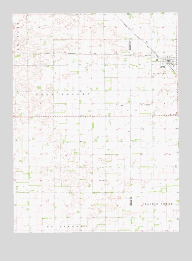 Palmer, NE USGS Topographic Map