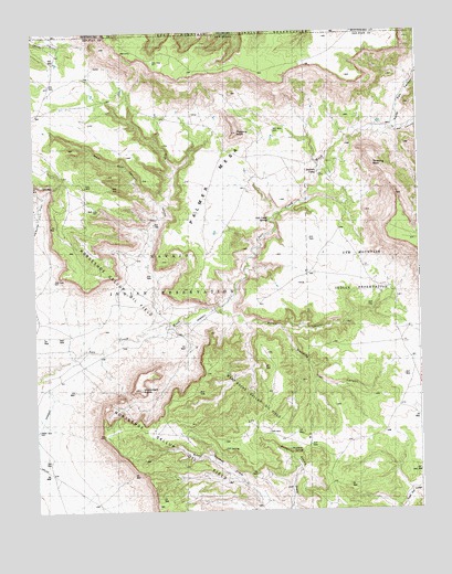 Palmer Mesa, NM USGS Topographic Map