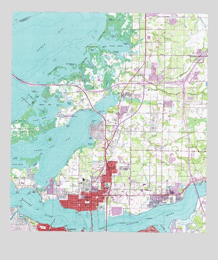 Palmetto, FL USGS Topographic Map