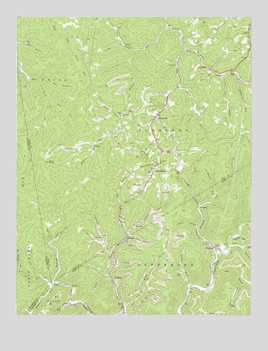Bentree, WV USGS Topographic Map