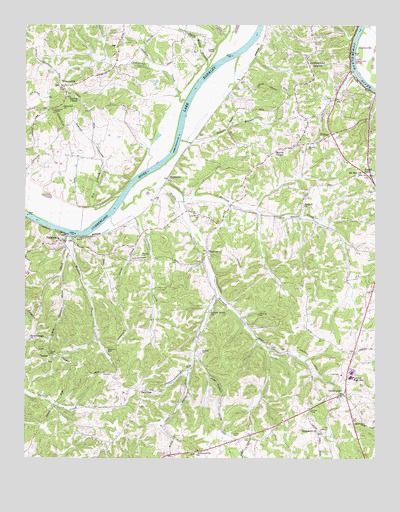 Palmyra, TN USGS Topographic Map