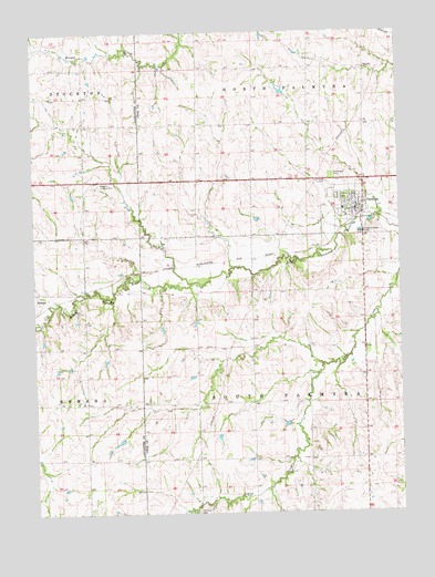 Palmyra, NE USGS Topographic Map