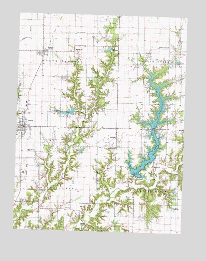 Palmyra, IL USGS Topographic Map