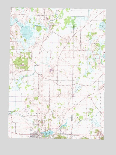 Palmyra, WI USGS Topographic Map