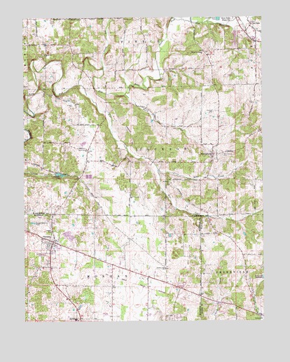 Palmyra, IN USGS Topographic Map
