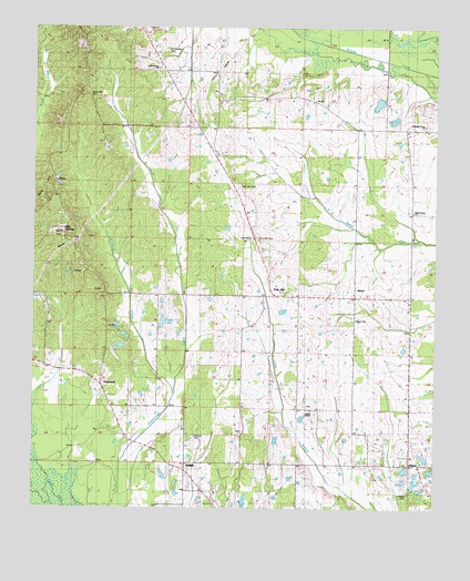 Palo Alto, MS USGS Topographic Map