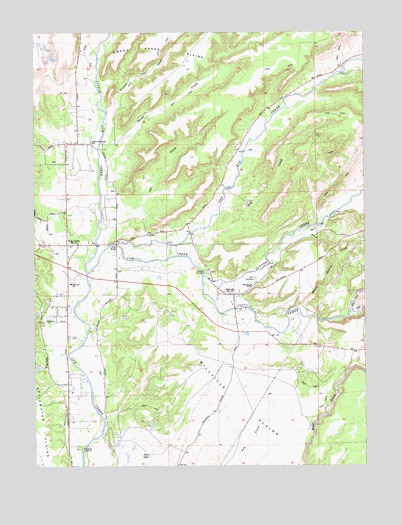 Palo Cedro, CA USGS Topographic Map