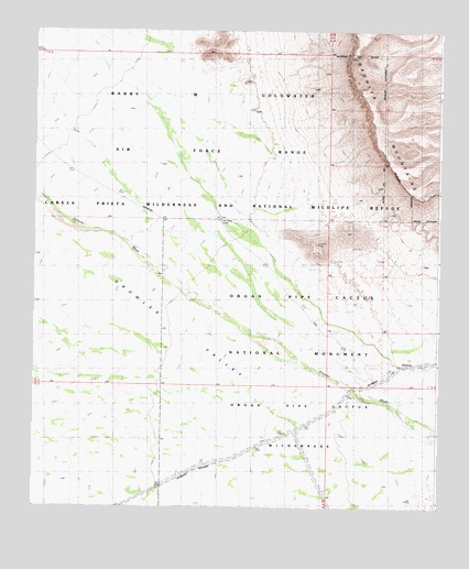 Palo Verde Camp, AZ USGS Topographic Map
