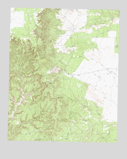 Paloduro, TX USGS Topographic Map