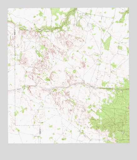 Palomas Ranch NW, TX USGS Topographic Map
