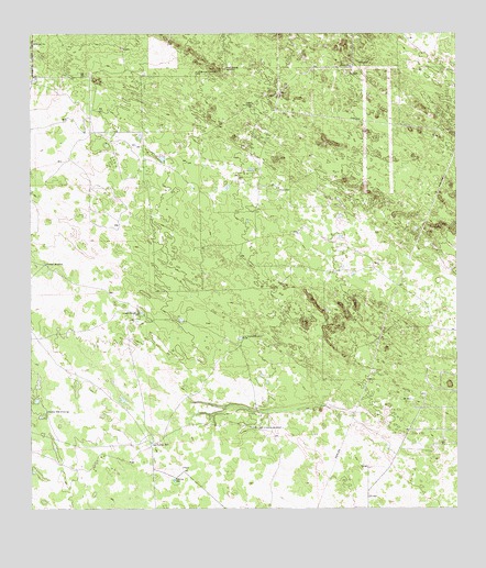 Palomas Ranch SE, TX USGS Topographic Map