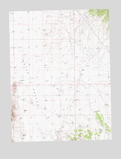 Palomino Well, NV USGS Topographic Map