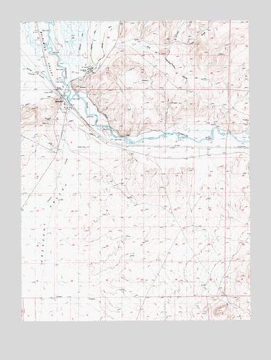 Beowawe, NV USGS Topographic Map
