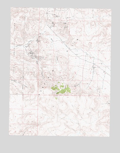 Pamlico, NV USGS Topographic Map