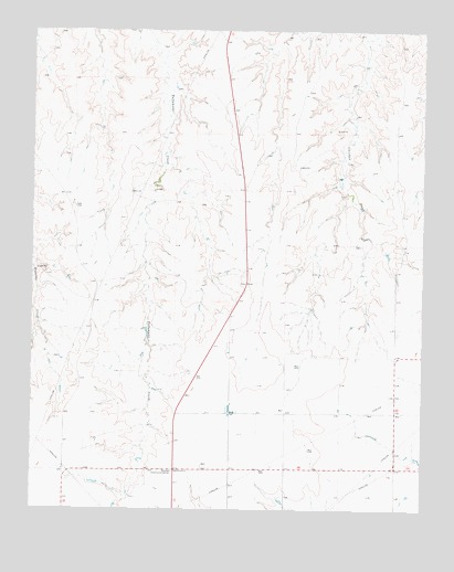 Pampa NW, TX USGS Topographic Map