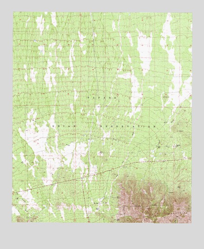 Pan Tak, AZ USGS Topographic Map
