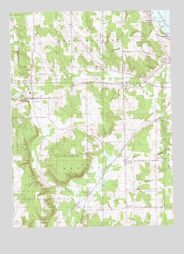 Panama, NY USGS Topographic Map