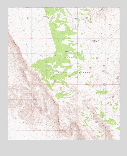 Panama Ranch, NM USGS Topographic Map