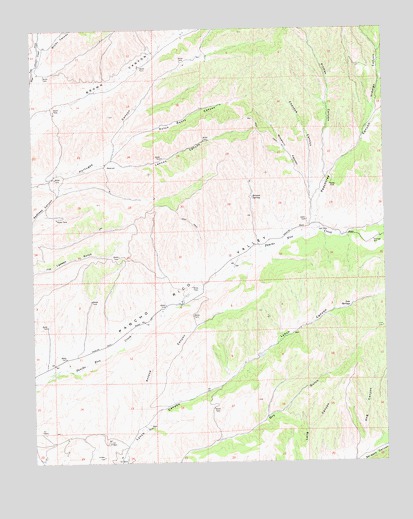 Pancho Rico Valley, CA USGS Topographic Map