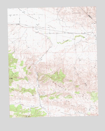 Panoche, CA USGS Topographic Map