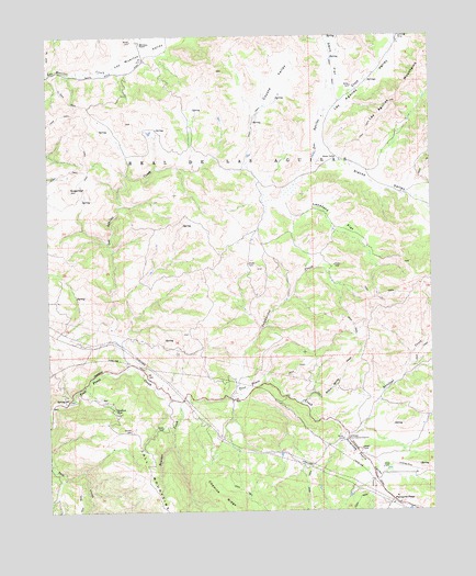 Panoche Pass, CA USGS Topographic Map