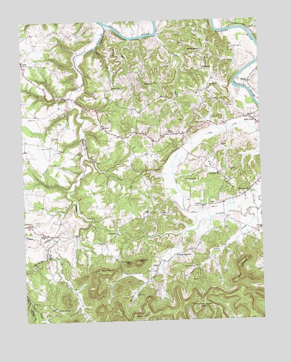 Panola, KY USGS Topographic Map