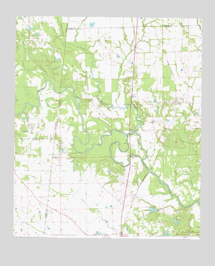 Panola, AL USGS Topographic Map