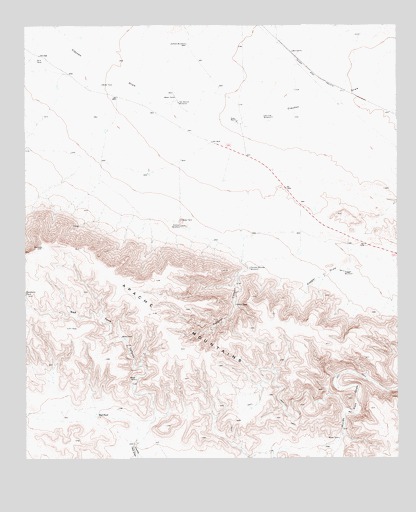 Panther Canyon, TX USGS Topographic Map