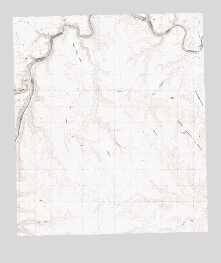 Panther Gulch East, TX USGS Topographic Map